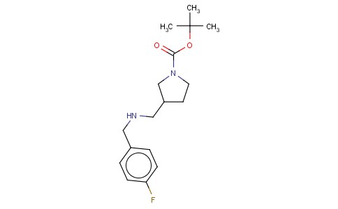 1-BOC-3-[(4-FLUOROBENZYL-AMINO)-METHYL]-PYRROLIDINE